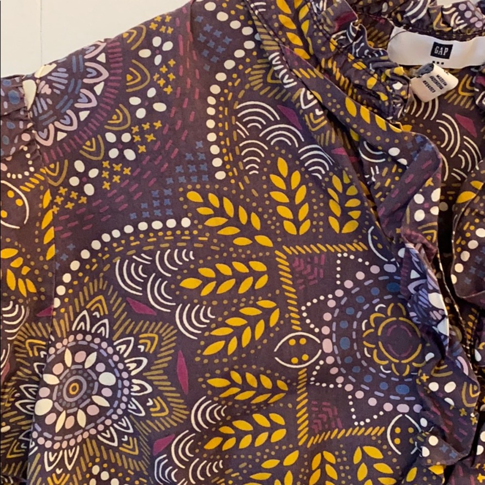 fun button down blouse - Picture 2 of 4